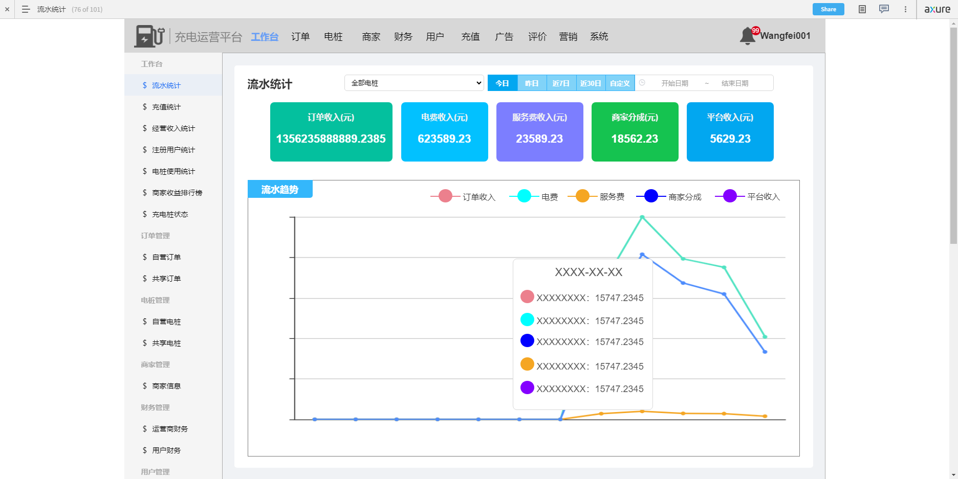 自营充电桩系统